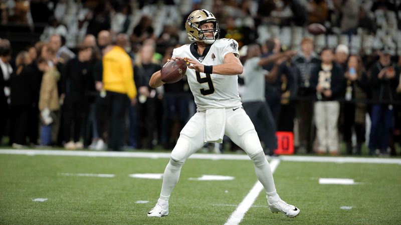 New Orleans Saints quarterback Drew Brees