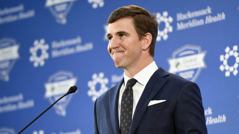 New York Giants quarterback Eli Manning