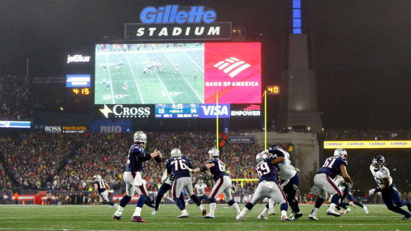 New England Patriots quarterback Tom Brady