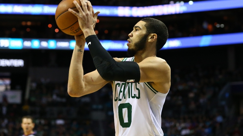 Boston Celtics forward Jayson Tatum
