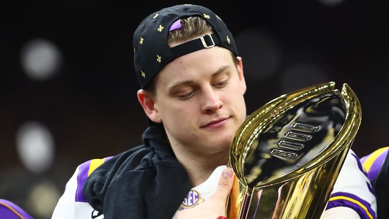 LSU quarterback Joe Burrow