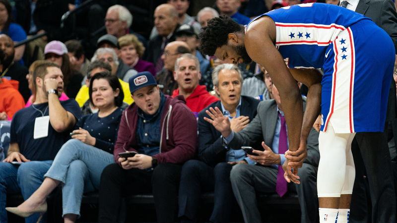 Philadelphia 76ers' Joel Embiid