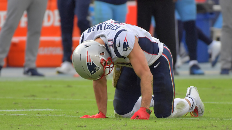 Patriots wide receiver Julian Edelman