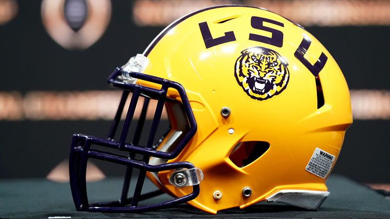 LSU helmet