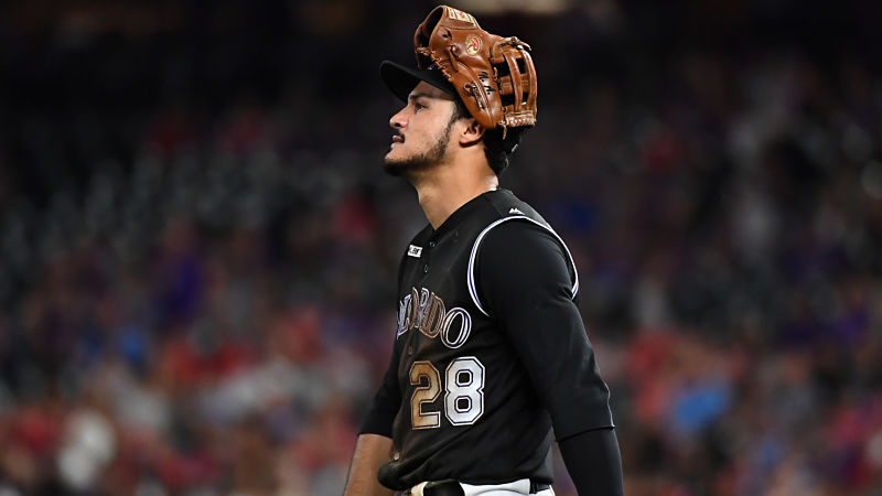 Colorado Rockies third baseman Nolan Arenado