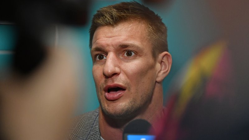 New England Patriots Rob Gronkowski