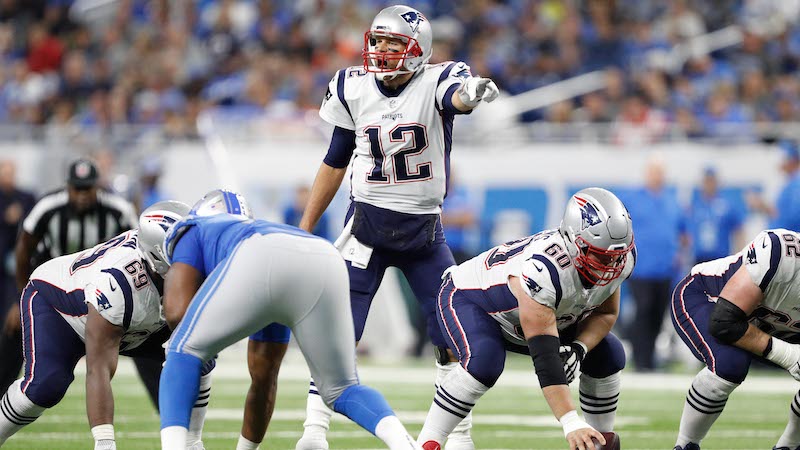 Patriots quarterback Tom Brady
