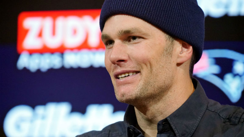 New England Patriots quarterback Tom Brady