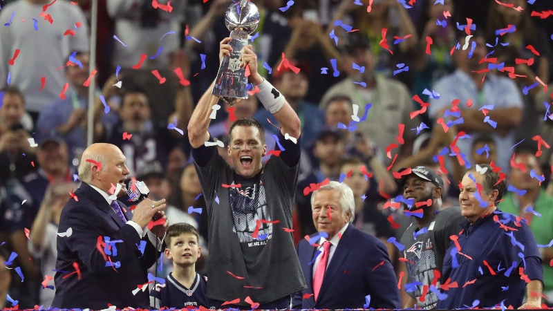 New England Patriots quarterback Tom Brady
