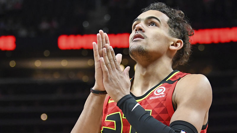 Atlanta Hawks guard Trae Young