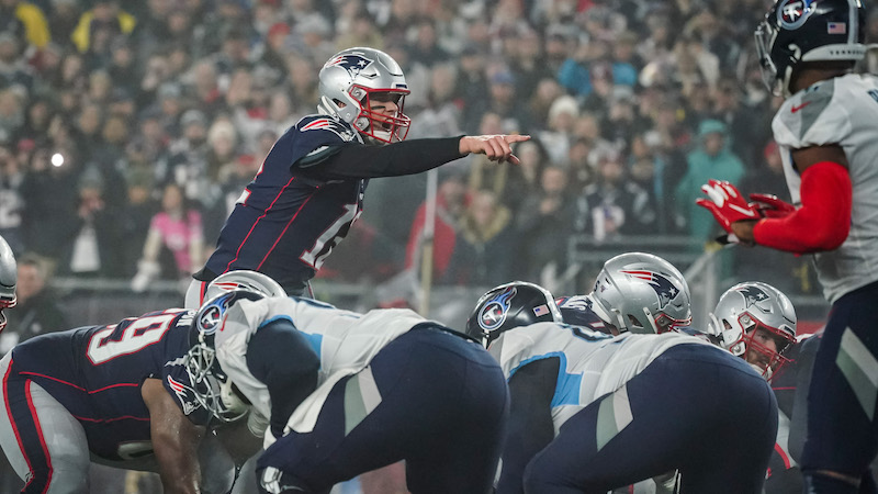 Patriots quarterback Tom Brady
