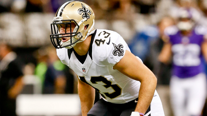 New Orleans Saints safety Vinnie Sunseri