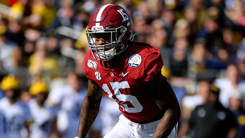 Alabama safety Xavier McKinney