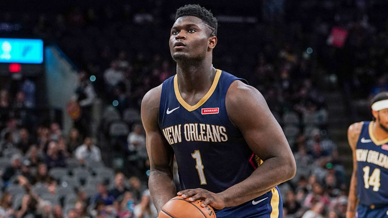 New Orleans Pelicans forward Zion Williamson