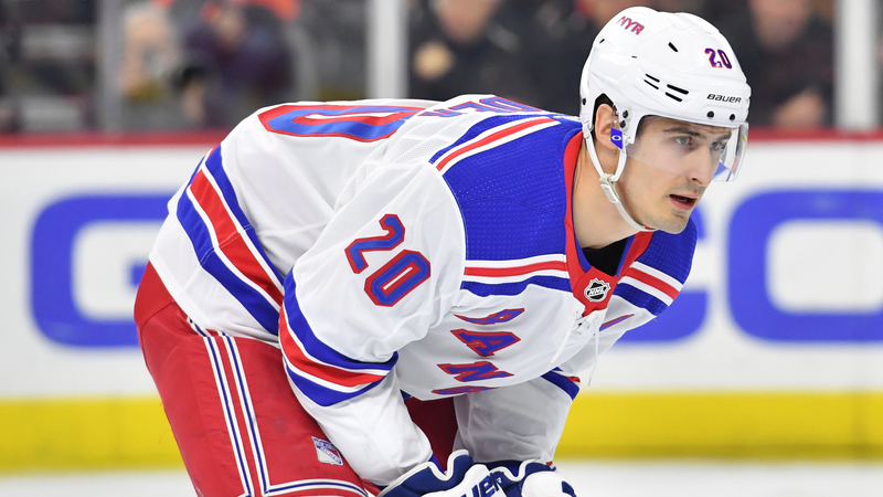 Rangers winger Chris Kreider