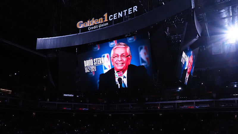 Former NBA commissioner David Stern