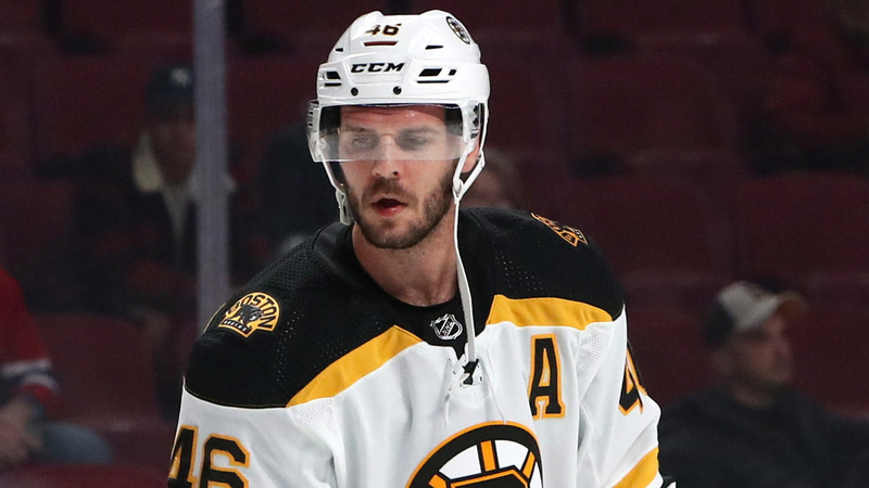 Boston Bruins' David Krejci