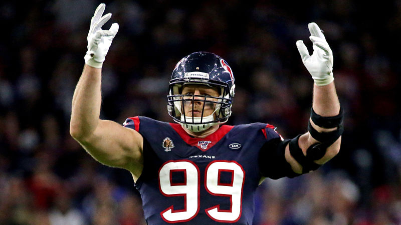 Houston Texans defensive end J.J. Watt