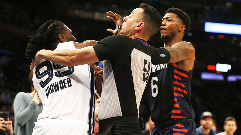 Memphis Grizzlies and New York Knicks
