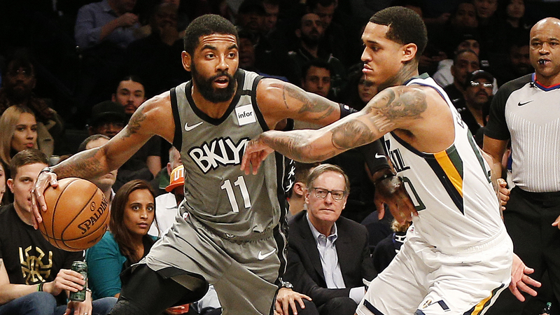 Brooklyn Nets guard Kyrie Irving