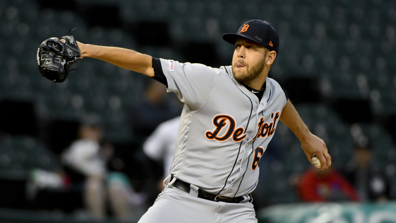 Tigers pitcher Matt Hall