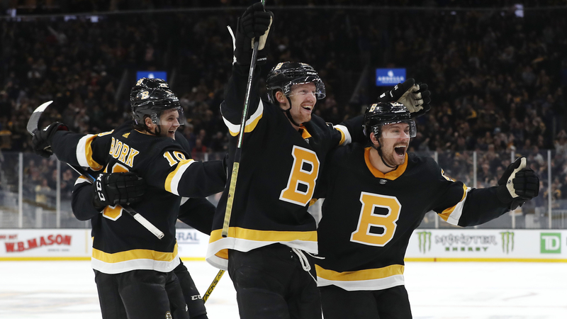 Boston Bruins' Sean Kuraly