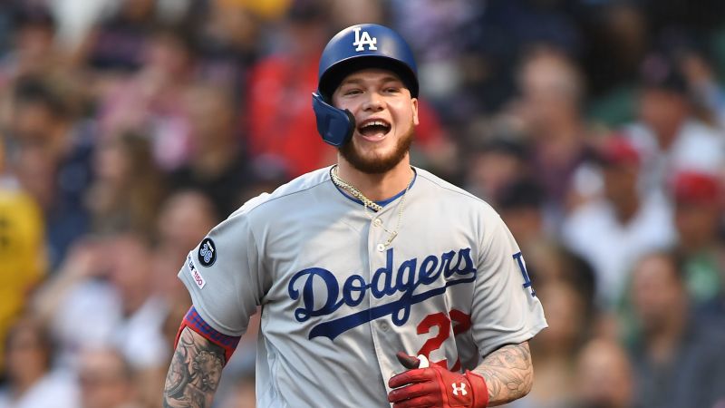 Los Angeles Dodgers outfielder Alex Verdugo