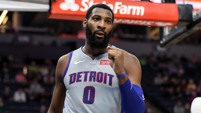 Detroit Pistons center Andre Drummond