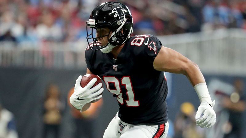 Atlanta Falcons tight end Austin Hooper