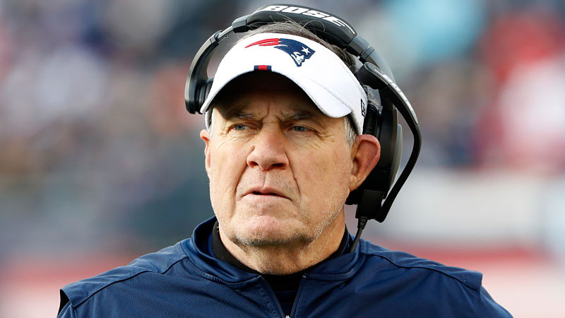 New England Patriots head coach Bill Belichick
