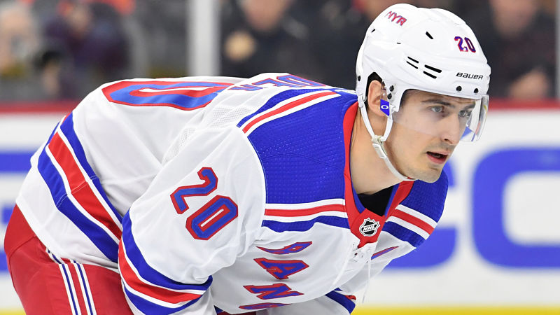New York Rangers forward Chris Kreider