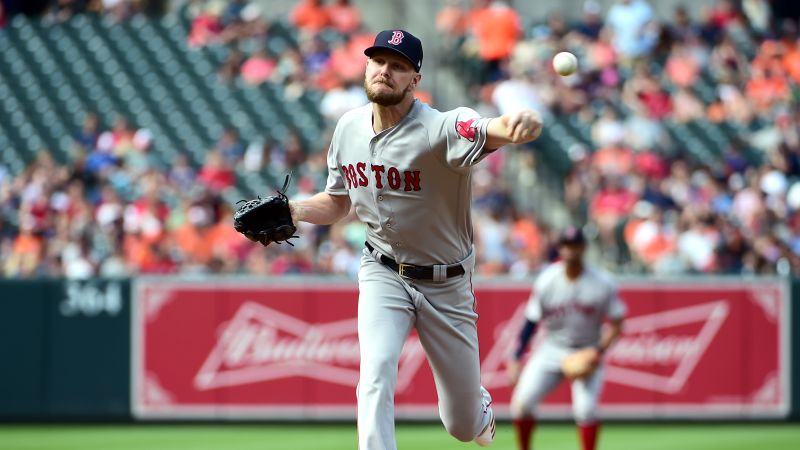 Boston Red Sox starting pitcher Chris Sale