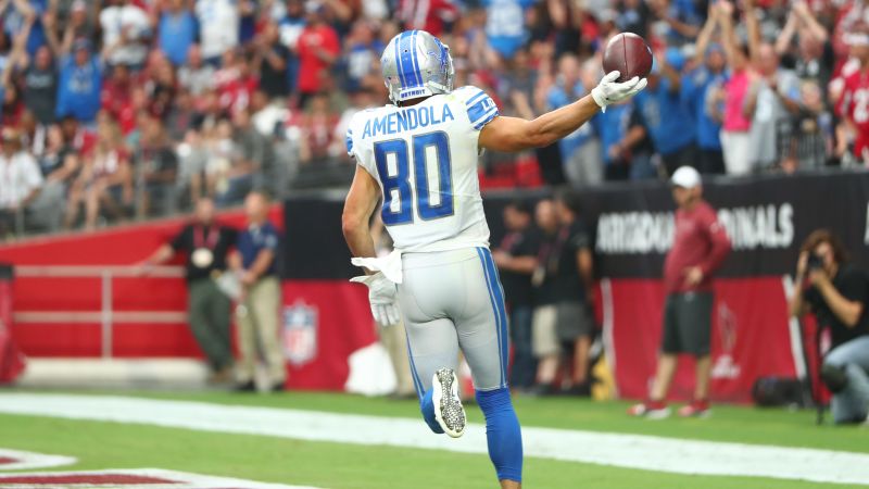 Detroit Lions wide receiver Danny Amendola