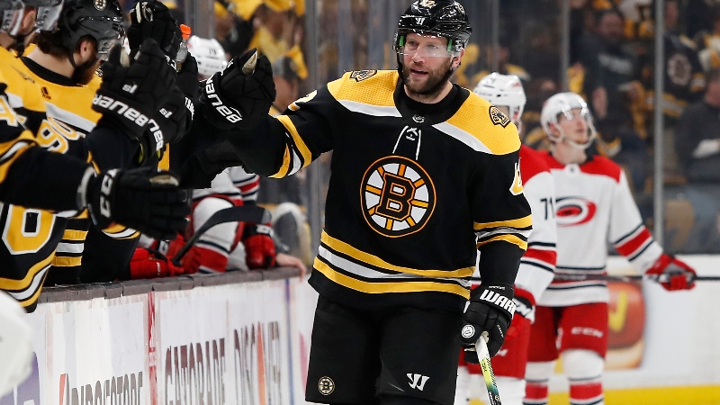 Former Boston Bruins right wing David Backes