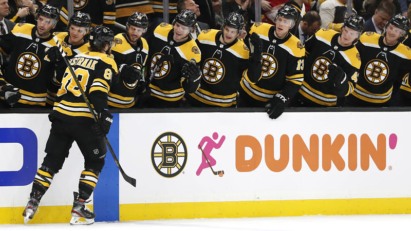 Boston Bruins right wing David Pastrnak