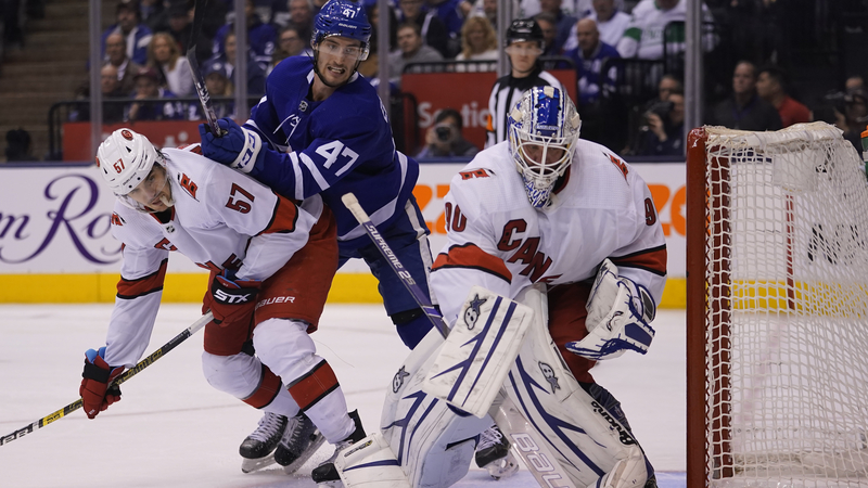 Carolina Hurricanes Emergency Backup Goalie David Ayres