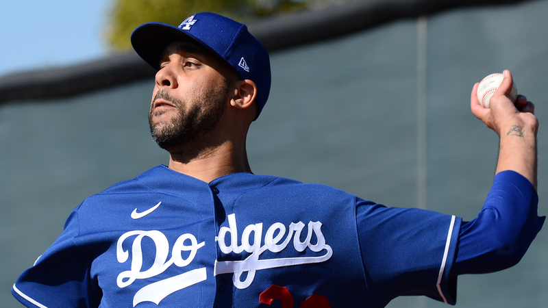 Los Angeles Dodgers Pitcher David Price