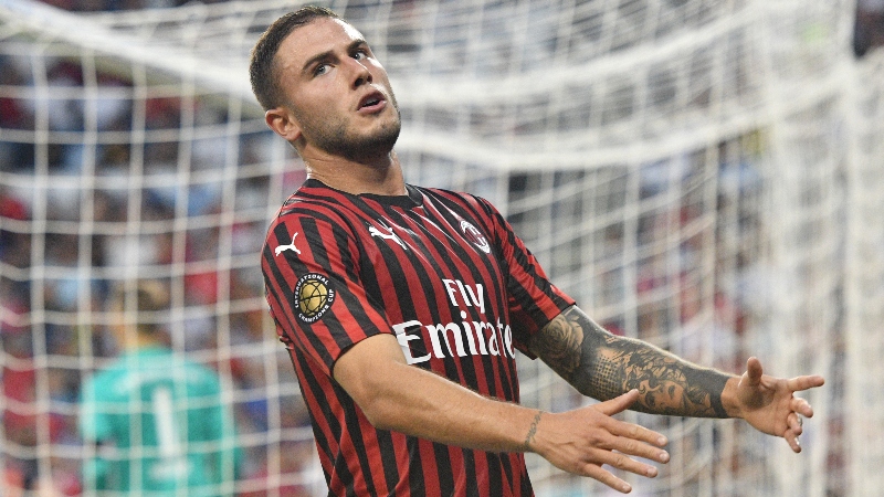 AC Milan defender Davide Calabria