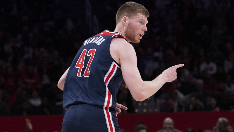Washington Wizards forward Davis Bertans