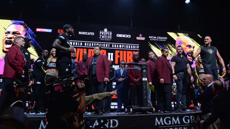 Boxers Deontay Wilder And Tyson Fury