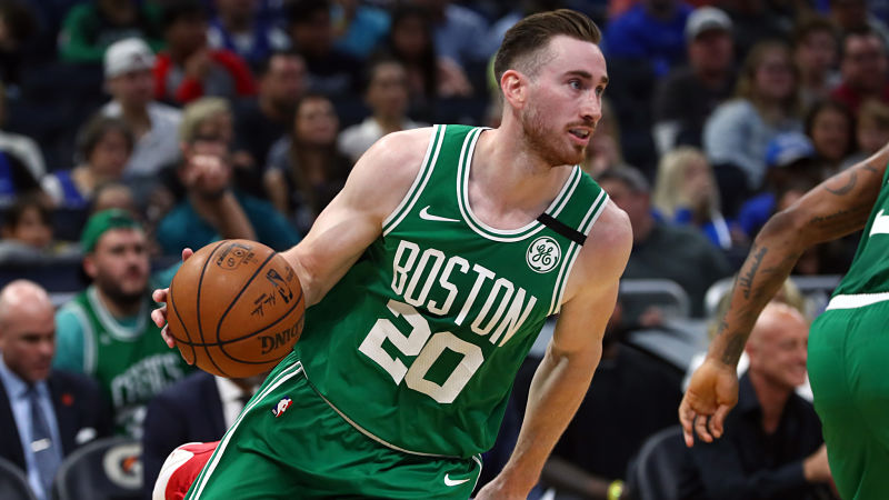 Boston Celtics forward Gordon Hayward