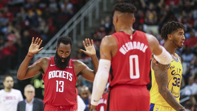 Houston Rockets guard James Harden
