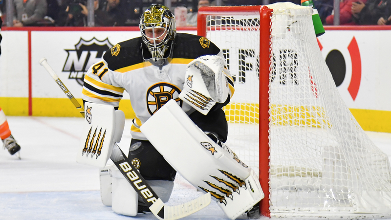Boston Bruins goaltender Jaroslav Halak