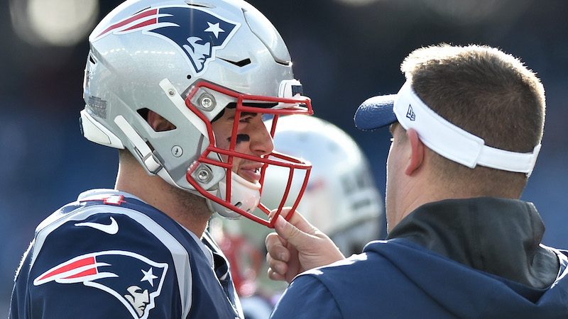 Patriots quarterback Jarrett Stidham