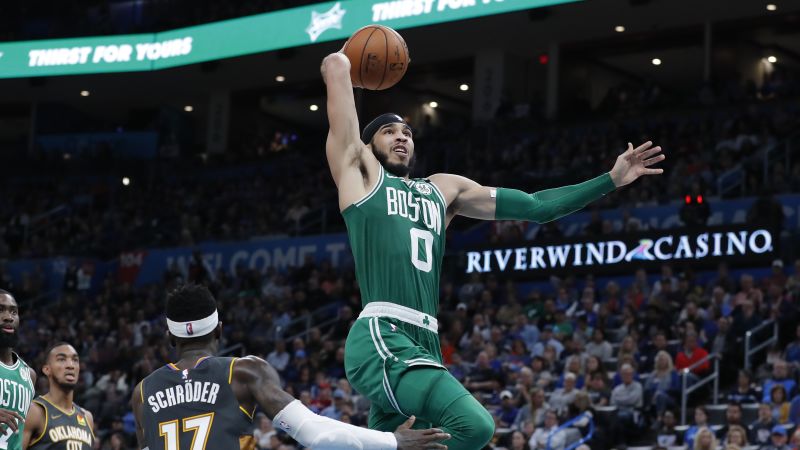 Boston Celtics forward Jayson Tatum