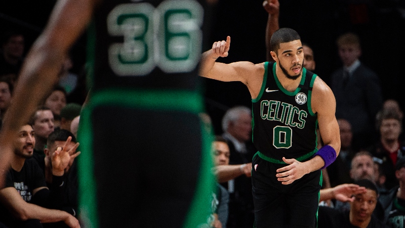 Boston Celtics forward Jayson Tatum