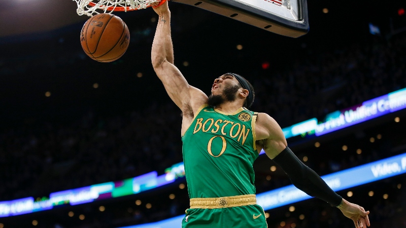 Boston Celtics forward Jayson Tatum