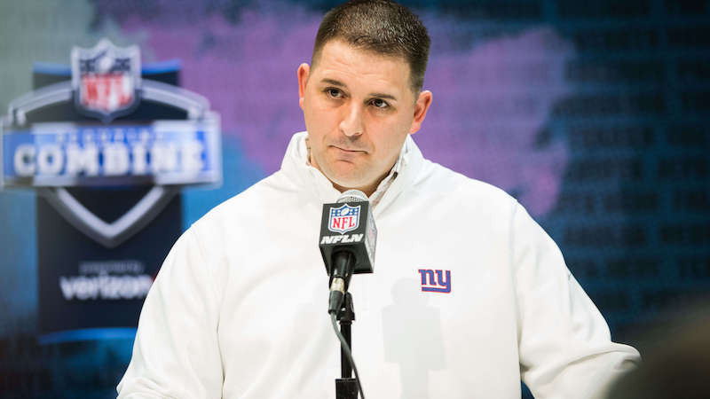 Giants head coach Joe Judge