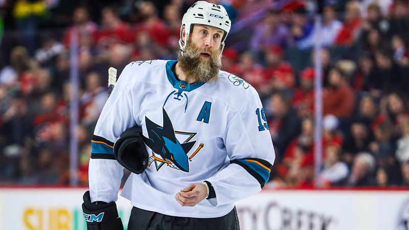 San Jose Sharks center Joe Thornton