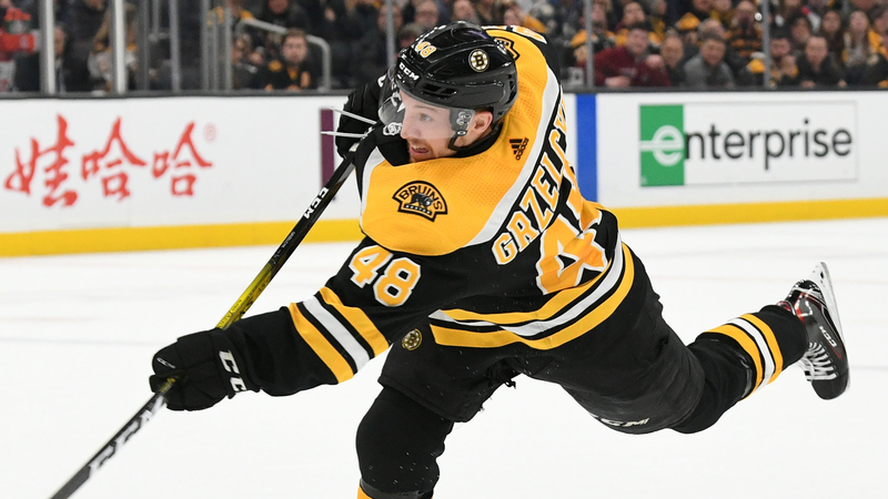 Boston Bruins Defenseman Matt Grzelcyk